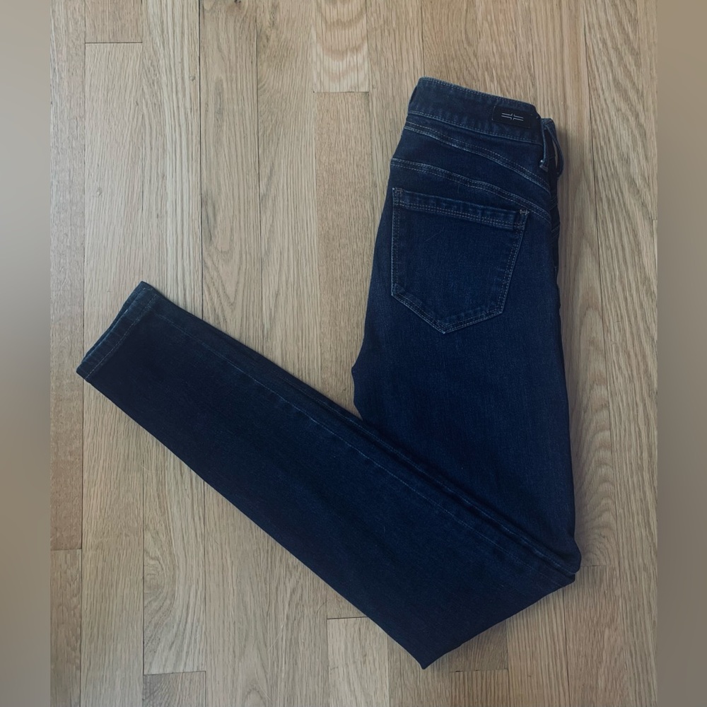 Liverpool Jeans, Dark Wash, Skinny, Size 0